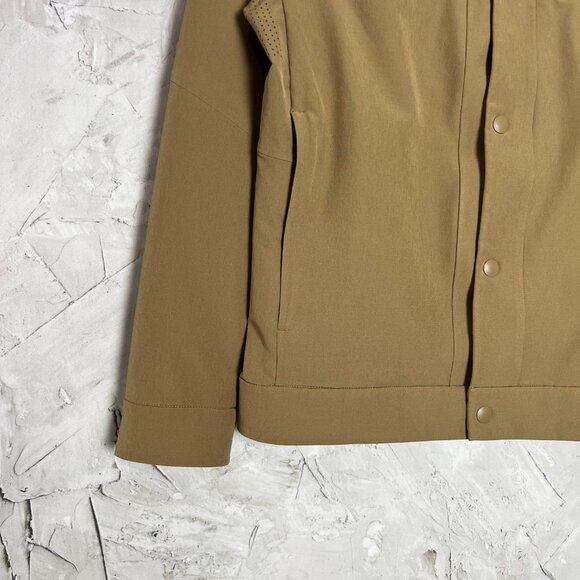 NWOT Lululemon City Excursion Jacket MENS XS Frontier Brown Mesh Bomber NEW - Picture 16 of 16
